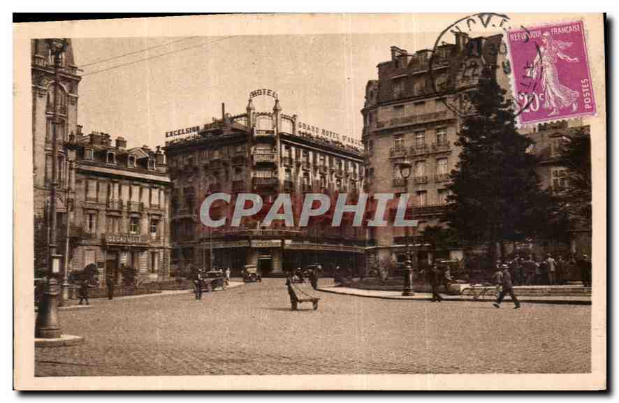 CPA Nancy la Ville aux Portes d'Or Place Thiers 