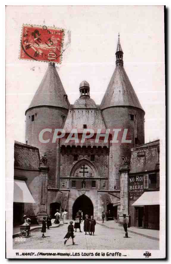 CPA Nancy M et M les Tours de la Craffe 