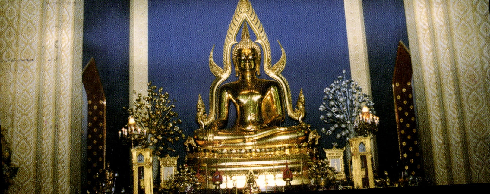 CPM The Reproduction of Phra Buddha Chin Na Raj Wat Benjamabopit Marble Temple Bangkok Thailand 