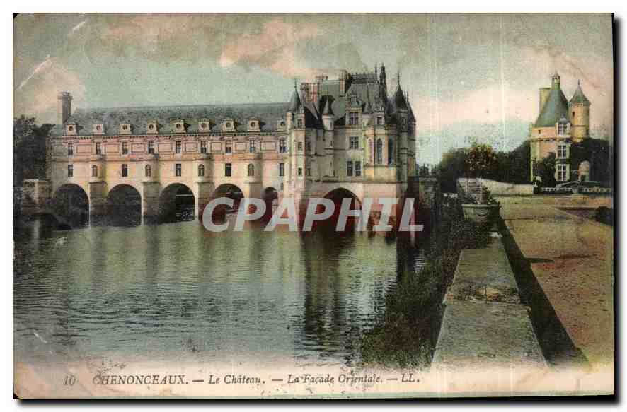 CPA Chenonceaux le Chateau la Facade Orientale 