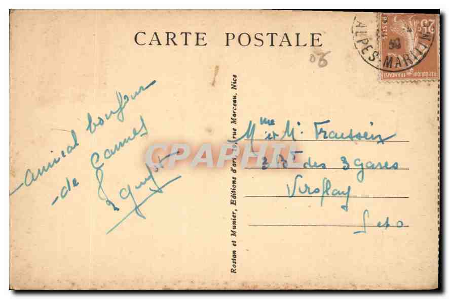 Cannes — Promenade de la Croisette et les Hôtels — RM — Reverso