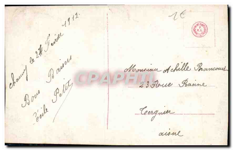 Couple en étreinte — studio — Le Présent, n°6 — Rückseite