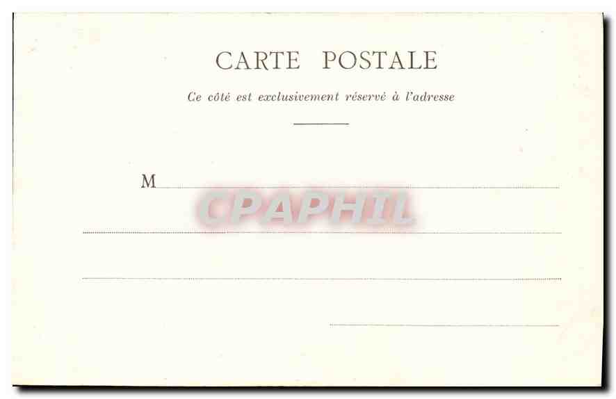 CPA Nancy Porte de la Craffe Cote exterieure  — Verso