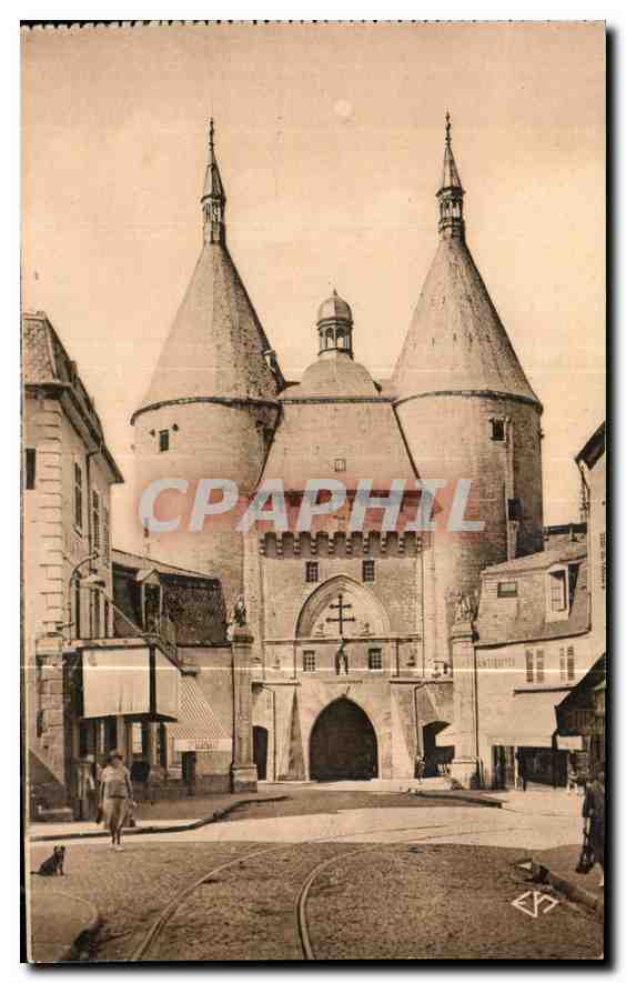 Nancy - La Ville aux Portes d'Or — Porte de la Craffe — éditeur CPAPHIL, n° de série 54