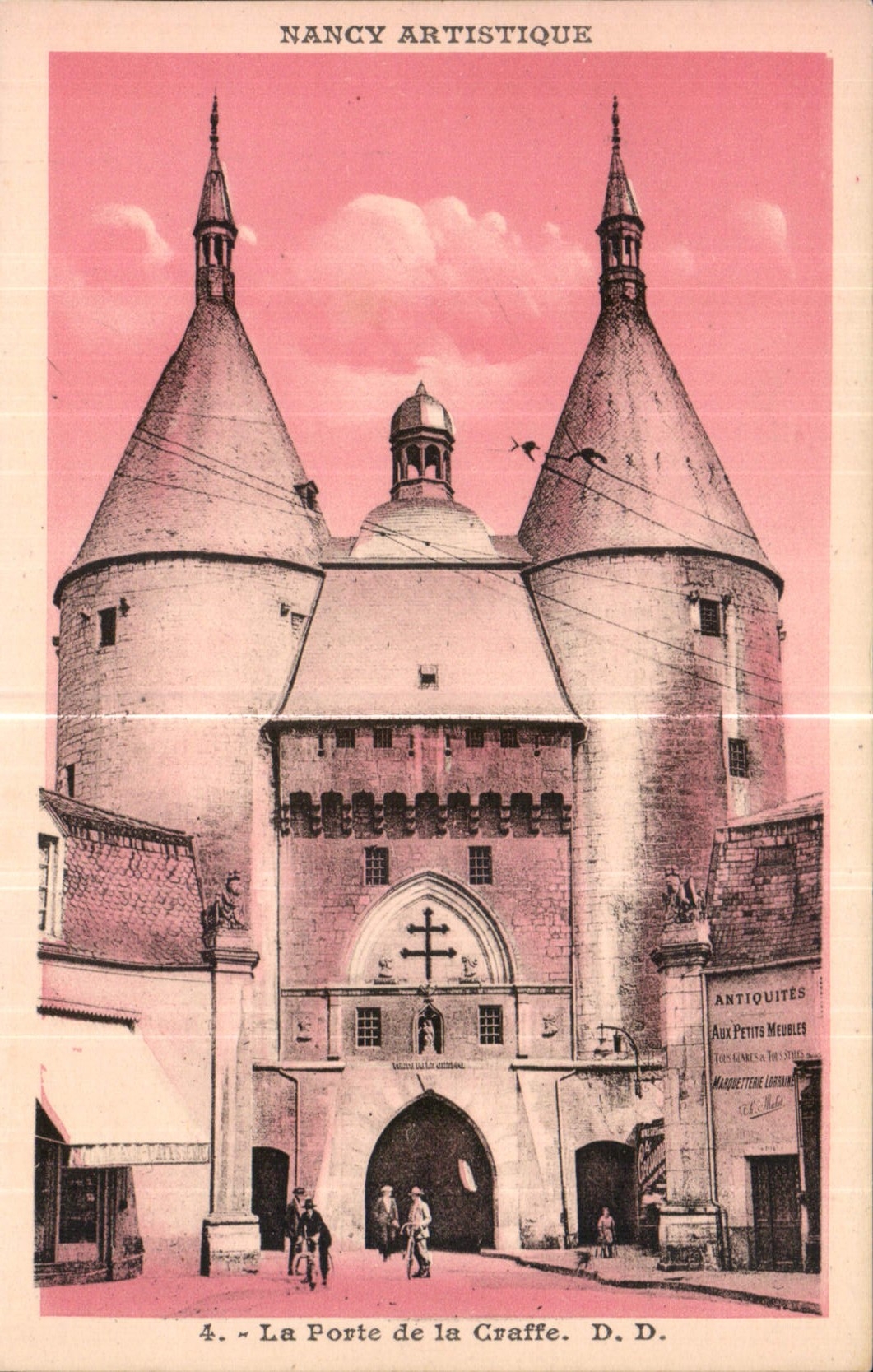 CPA Nancy Artistique la Porte de la Craffe 