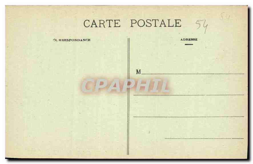 CPA Nancy une Grille de Jean Lamour la Cathedrale  — Rückseite