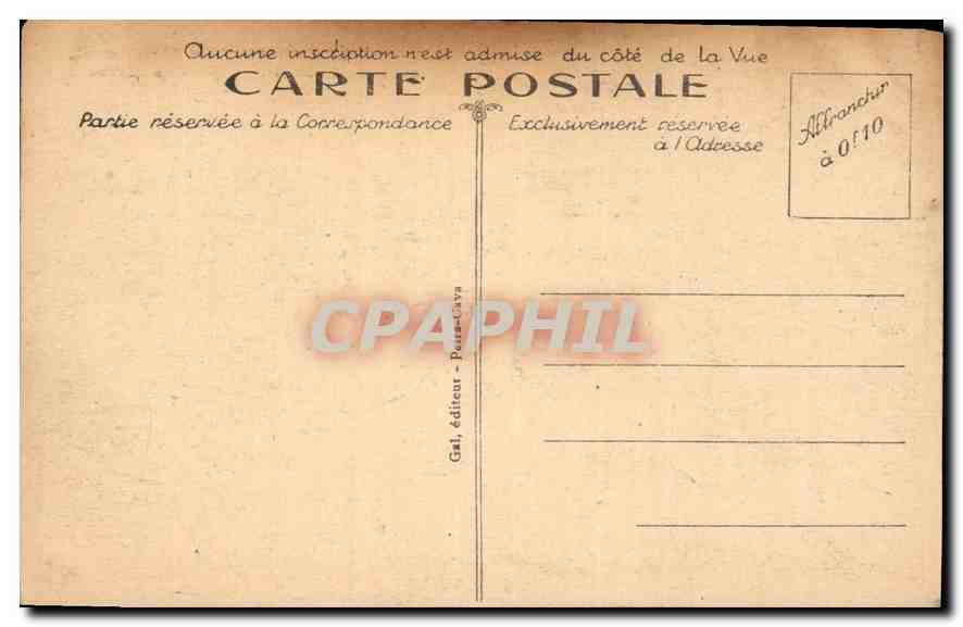 CPA Peira Cava Alpes Maritimes Sports d'hiver  — Rückseite