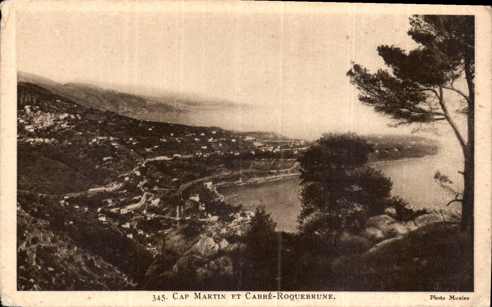 CPA Cap Martin et Cabbe Roquebrune 