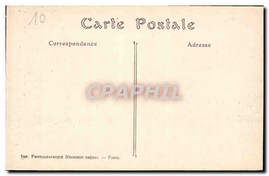 CPA Troyes l'eglise Saint Pantaleon XVI et XVII siecle  — Rückseite