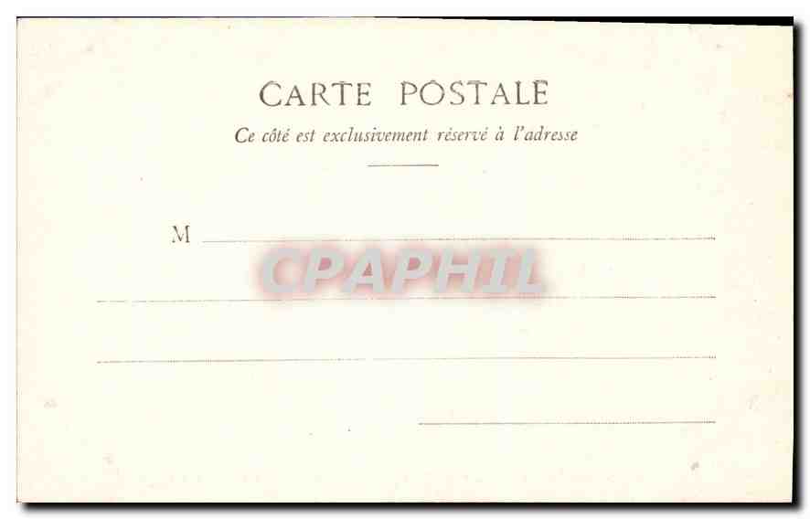 CPA Nancy l'Hotel de Ville le Salon Carree  — Rückseite