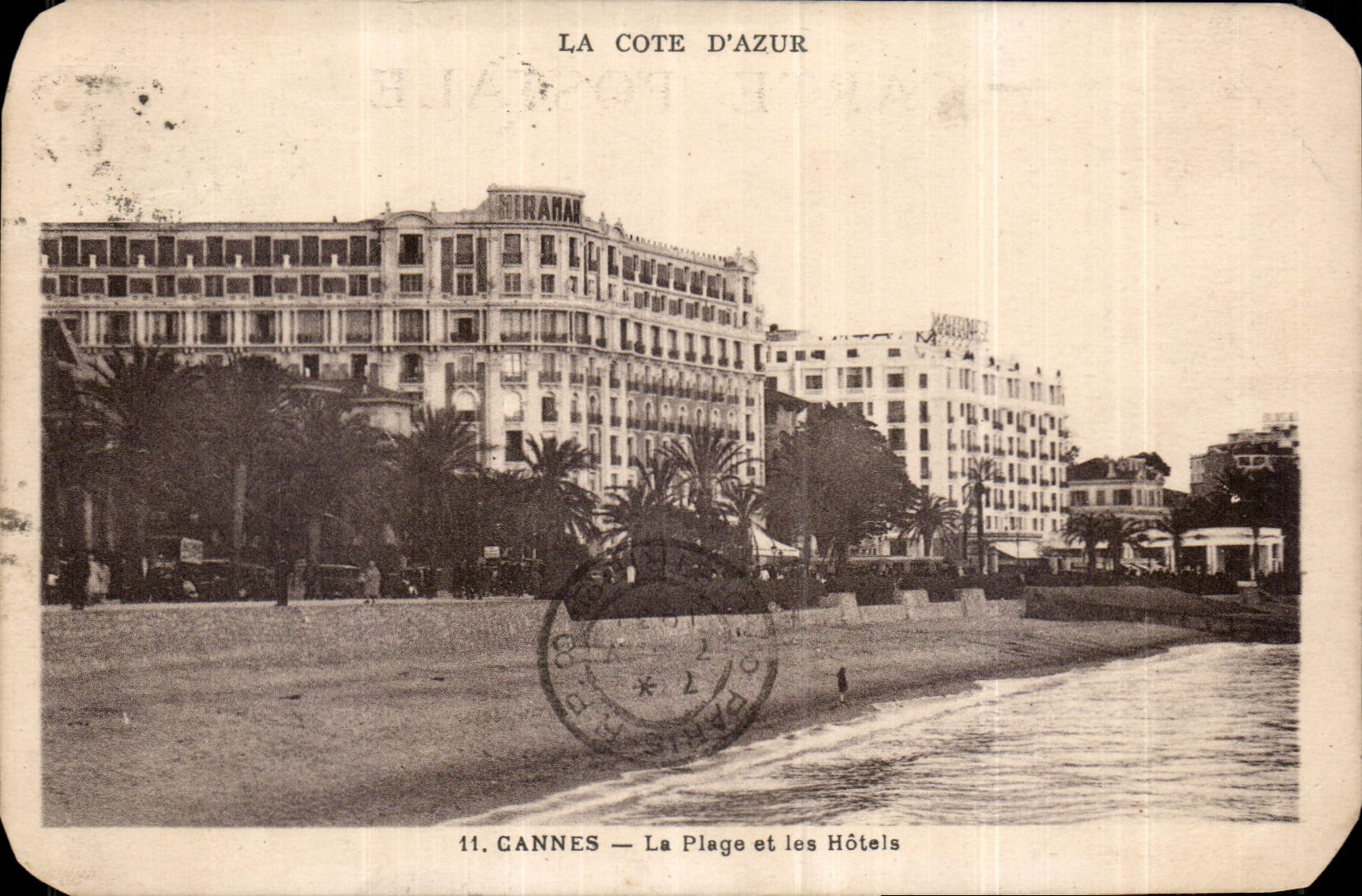 CPA Cannes la Plage et les Hotels 