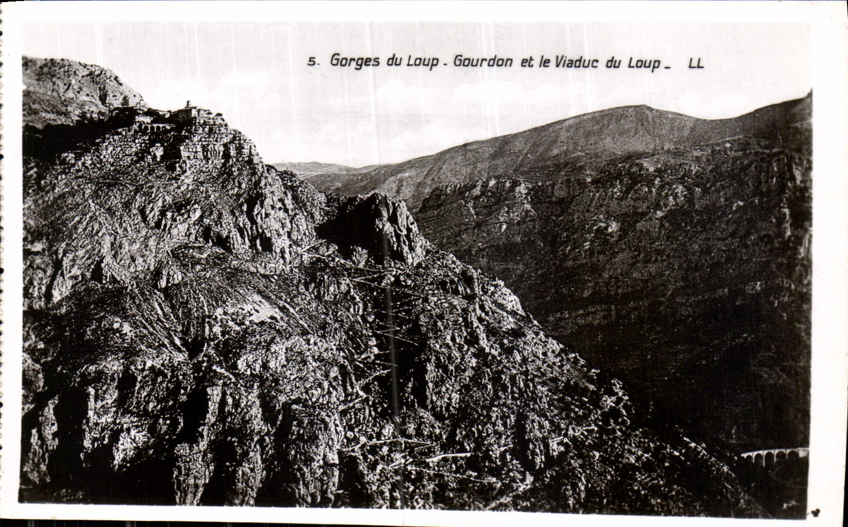 Gorges du Loup - Gourdon et le Viaduc du Loup — LL