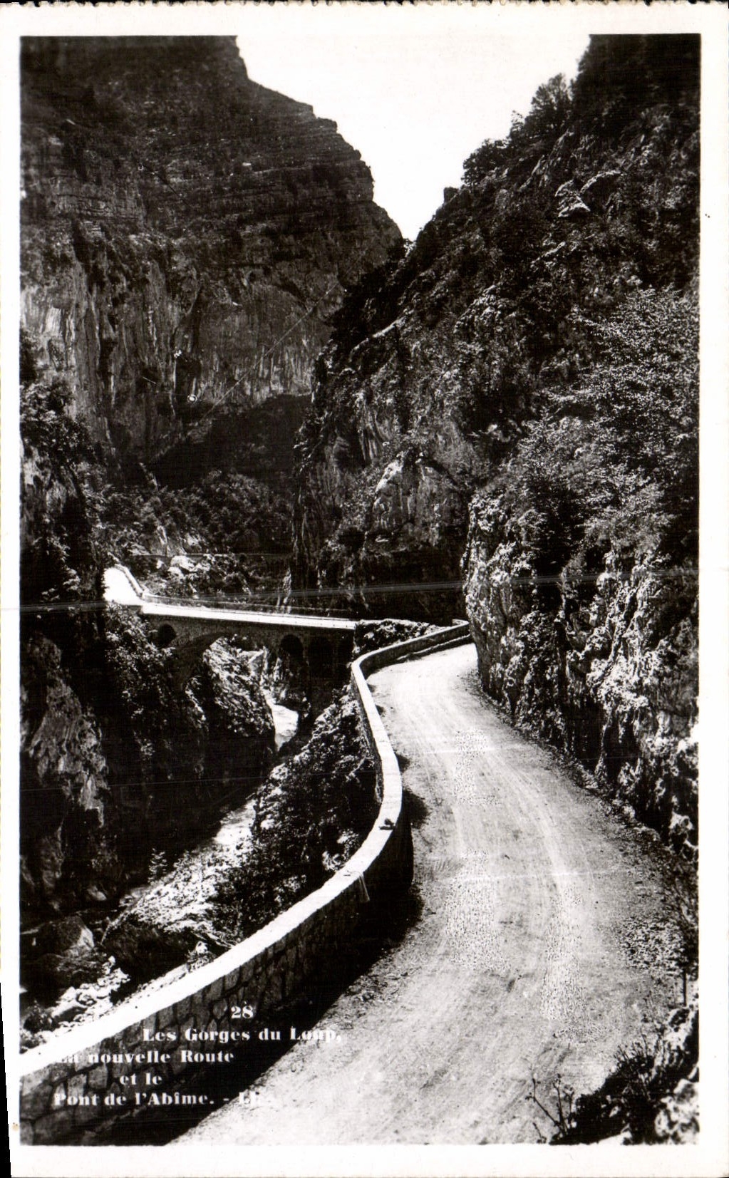 CPA Les Gorges du loup Pont de l'Abime 