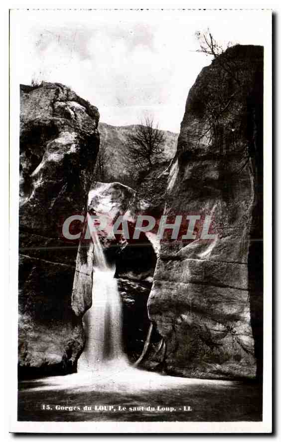 CPA Gorges du Loup le saut du Loup 