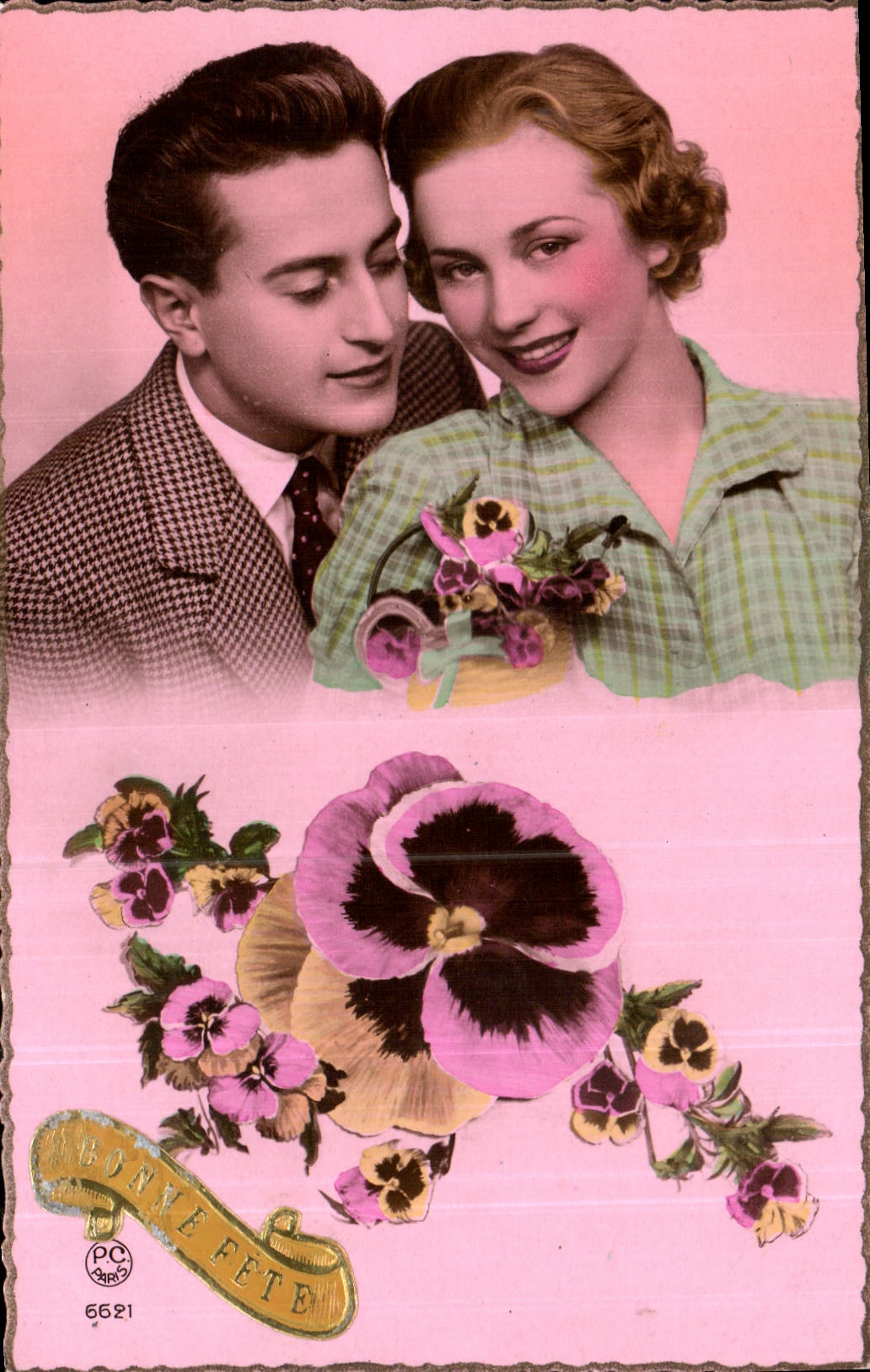 CPA Bonne fete Femme