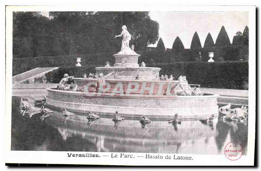 CPA Versailles le Parc Bassin de Latone 