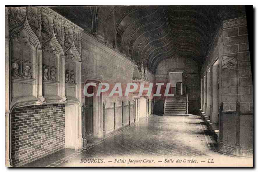 CPA Bourges Palais Jacques Coeur Salle des Gardes 