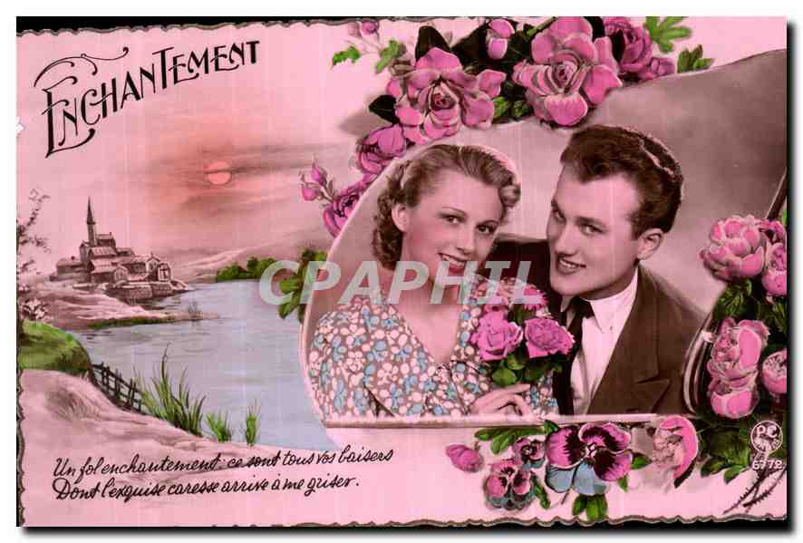 CPA Enchantement Femme