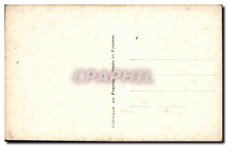 CPA Femme  — Rückseite