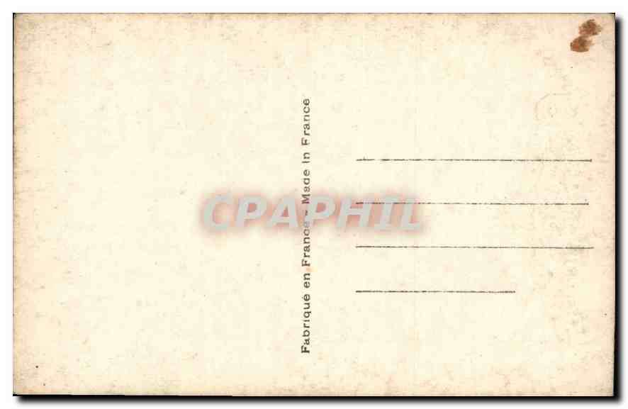 CPA Vive St Nicolas Femme — Verso