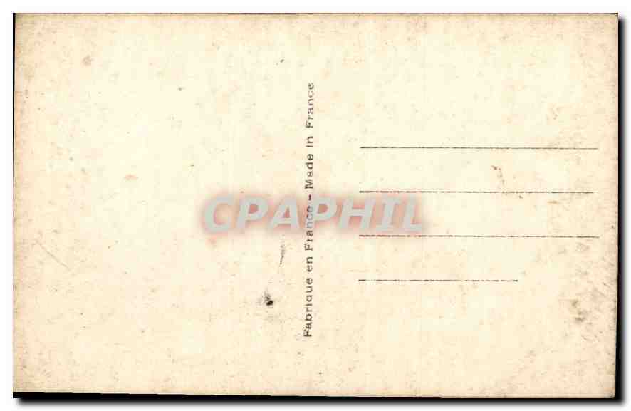 CPA Vive St Nicolas Femme — Rückseite