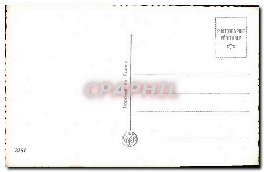CPA Femme  — Verso