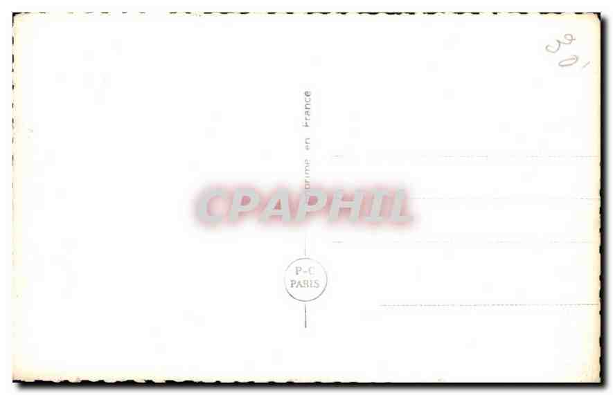 CPA Femme — Verso