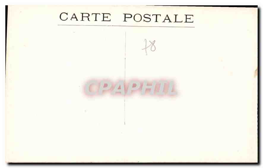 CPA Parc de Versailles Bassin de Neptune  — Rückseite