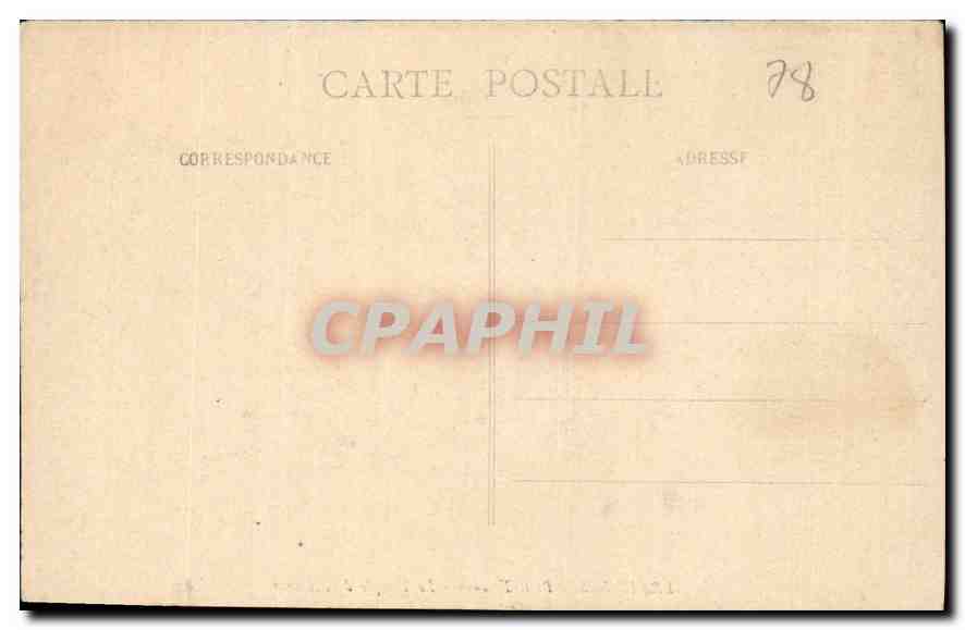 CPA Versailles Petit Trianon le Temple de l'Amour  — Rückseite