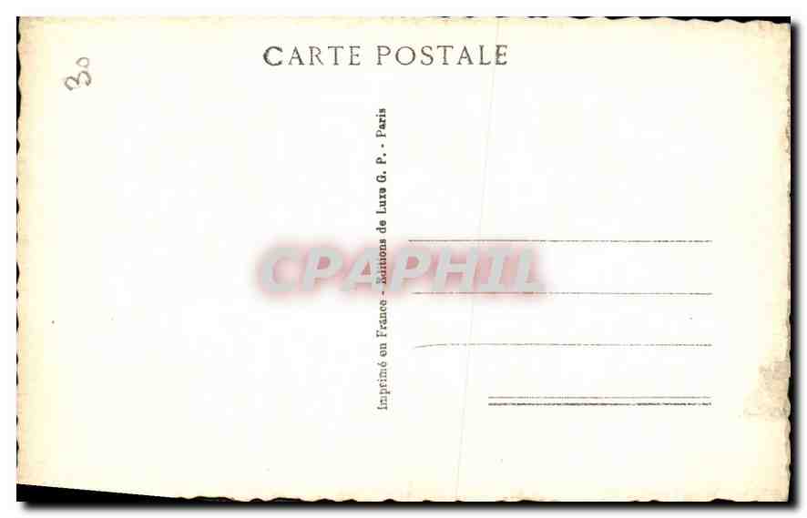 CPA Passion Ardente Femme — Rückseite