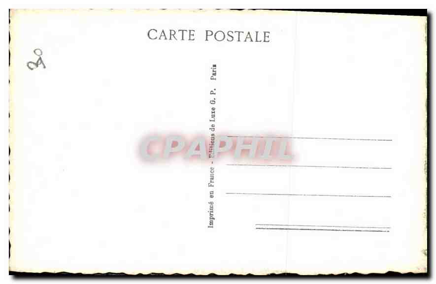 CPA Passion Ardente Femme — Rückseite