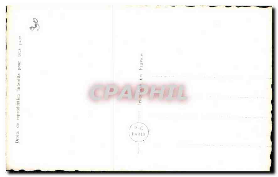 CPA Profitons du Bonheur Femme — Verso