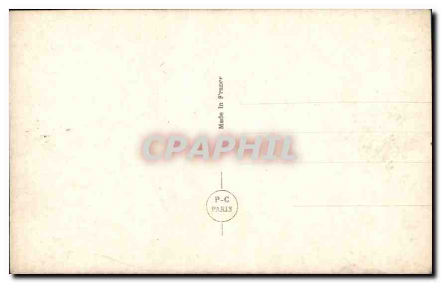 CPA Vive St Nicolas Femme — Rückseite