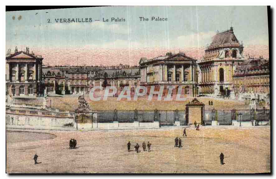 CPA Versailles Le Palais 
