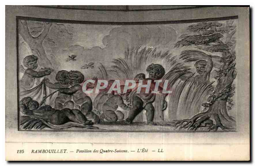 CPA Rambouillet Pavillon des Quatre Saisons L'Ete 