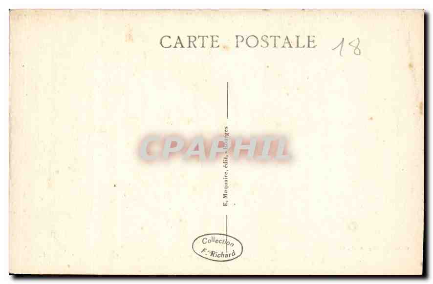 Bourges — Jardin des Prés-Fichaux — Une Allée. — Reverso