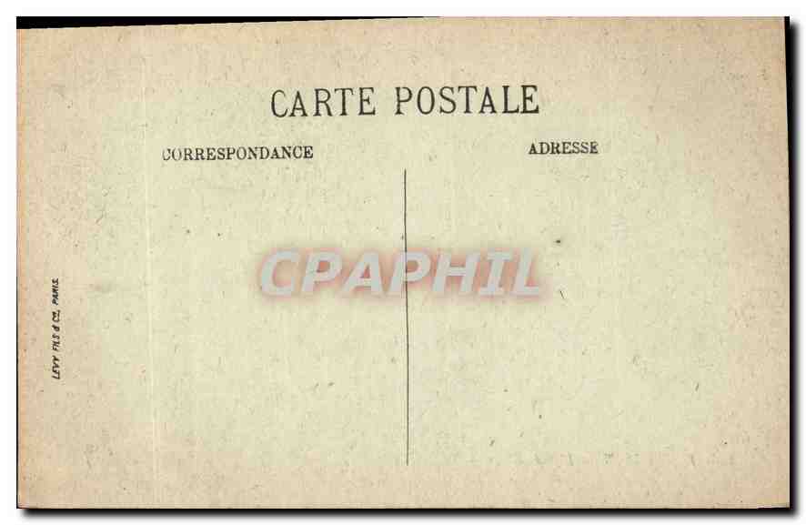 CPA Versailles l'Allee d'Eau  — Rückseite