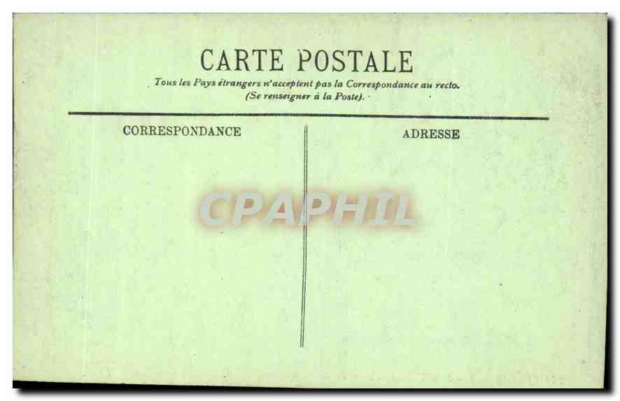 CPA Versailles petit Trianon Hameau de Marie Antoinette la Laiterie et le Lac  — Rückseite