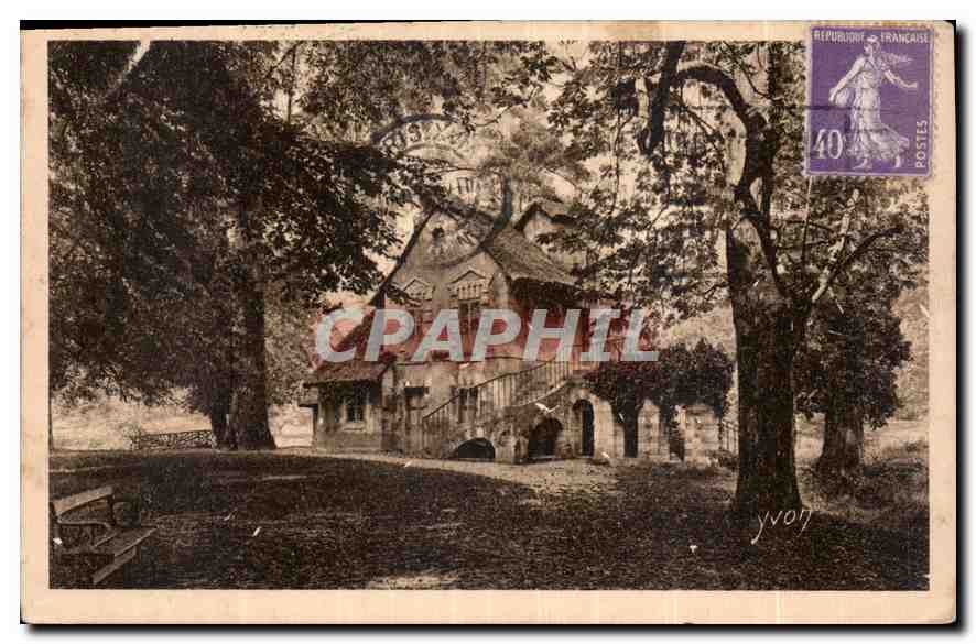 CPA Splendeaur et charmes de Versailles Petit Trianon le moulin de Marie Antoinette 