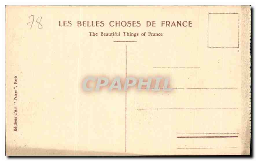 Versailles - Le Grand Trianon - Le Péristyle — Éditeur Patras, n°38 — Verso
