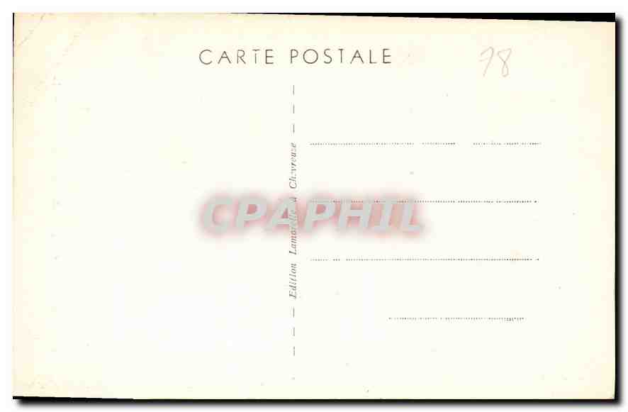 CPA Abbaye de Port Royal des Champs S et O la Solitude  — Back