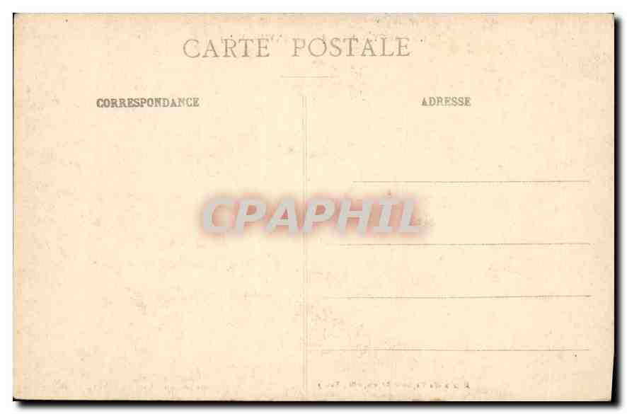 CPA Nancy Hotel de Ville XVIII siecle  — Rückseite