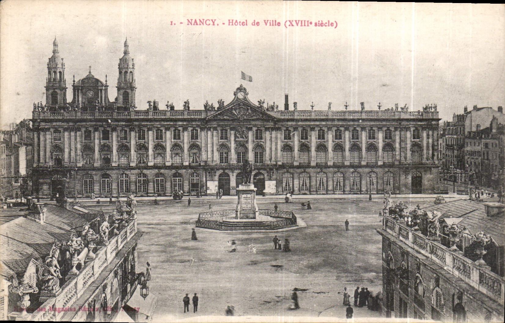 CPA Nancy Hotel de Ville XVIII siecle 