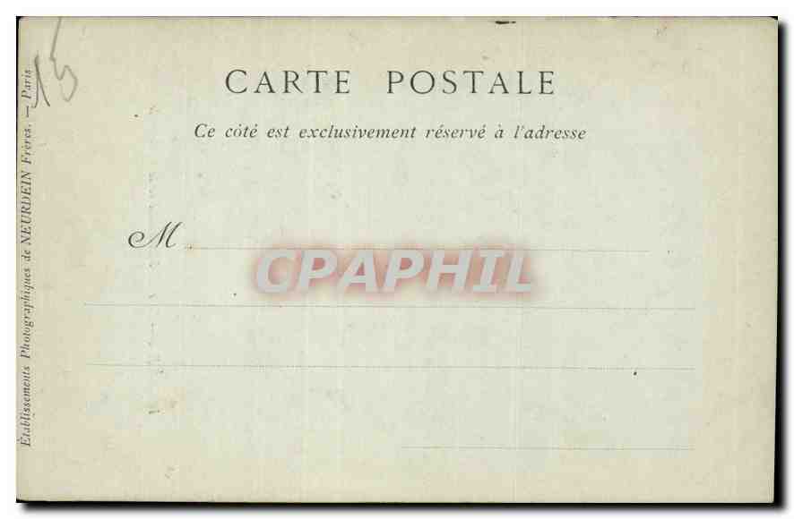 CPA Bourges Portail Meridional de la Cathedrale  — Rückseite