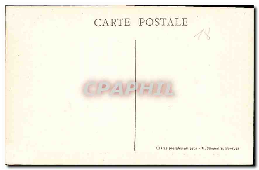 Bourges — Intérieur de la Cathédrale — Le Chœur et le Maître-Autel — Rückseite