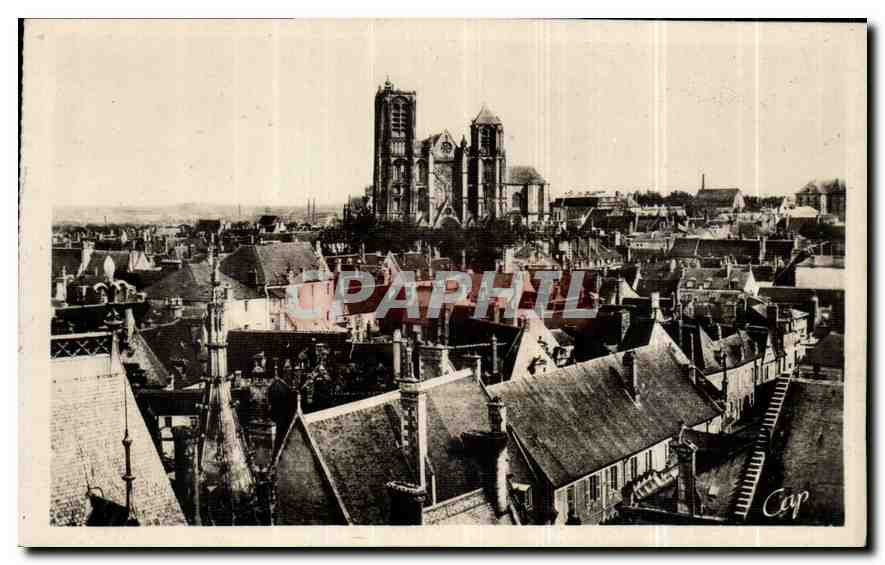Bourges — Vue générale prise du Palais Jacques-Cœur — C.A.P. (46) n°184