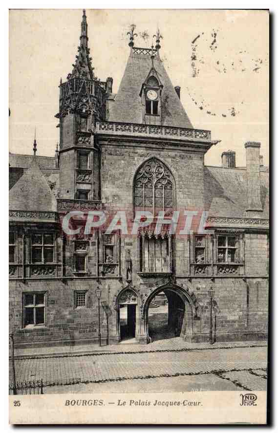 CPA Bourges le palais Jacques Coeur 