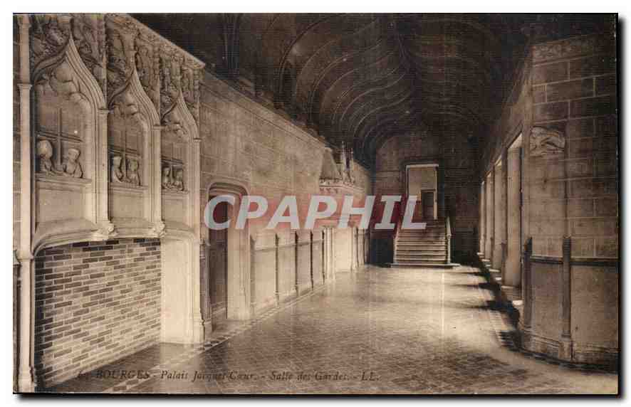 CPA Bourges Palais Jacques Coeur Salle des Gardes 