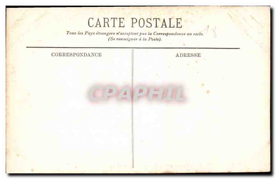 CPA Bourges Palais Jacques Coeur Salle des Gardes  — Rückseite