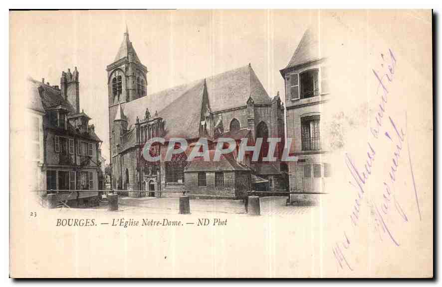Bourges — Church of Notre-Dame — ND Phot